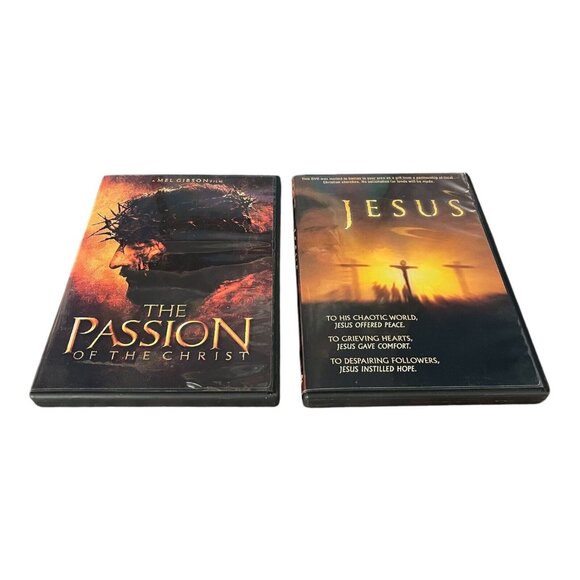 The Passion of the Christ (DVD, 2004) + Bonus Jesus DVD Video Project – Religiou - Picture 1 of 7